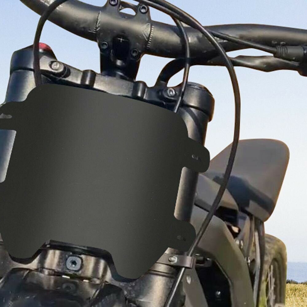 Для мотоцикла Surron Sur-Ron Light Bee X Segway X260 Передняя Защитная Пластина Черная