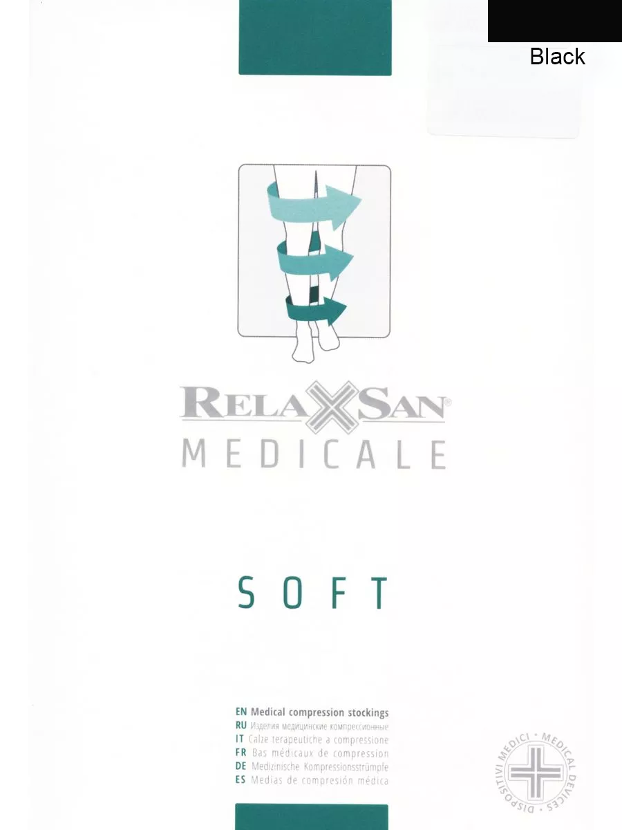 Женские компрессионные колготки 1 класс Relaxsan Art. m1180 medicale soft collant
