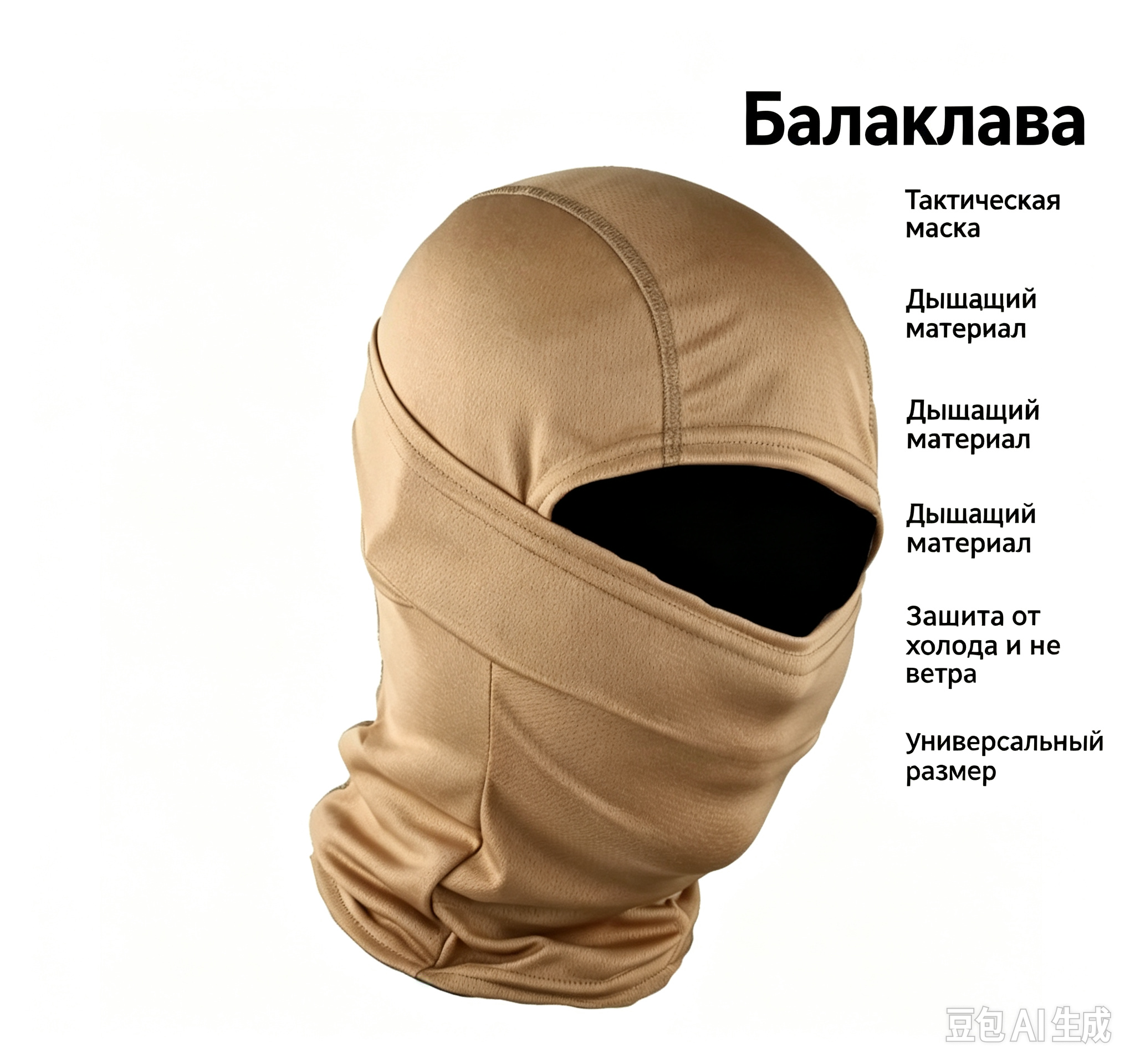 Шлем - маска, ветрозащитная и пылезащитная сетка, российский камуфляжный головной убор, двухсторонняя сетчатая ткань