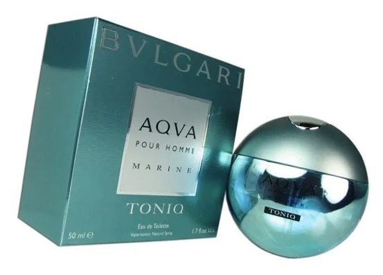 Туалетная вода Bvlgari Marine Toniq мужская 50 мл - Булгари Аква Пур Ом Марин Тоник