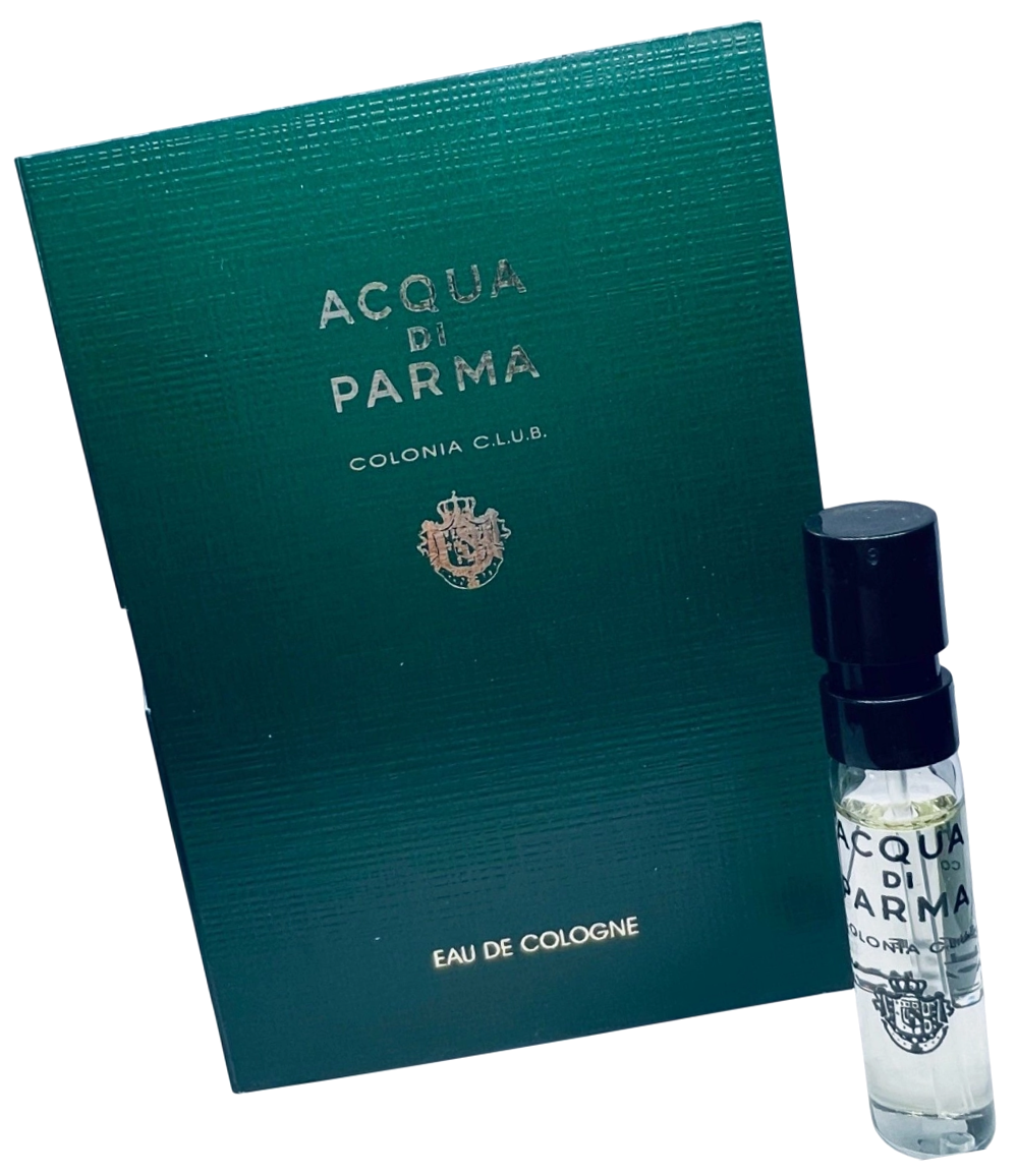 Сэмпл аромата Acqua Di Parma Colonia C L U B 1.5 / Одеколон Аква Ди Парма Колония К Л У Б пробник / Миниатюра парфюма