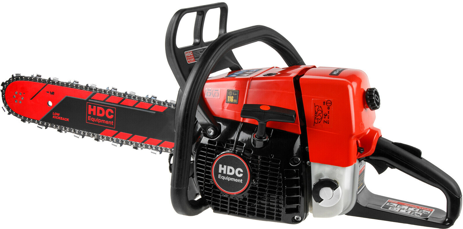 Бензопила цепная бензиновая мощная 40 см HDC HD-C361 (HD6210-6)