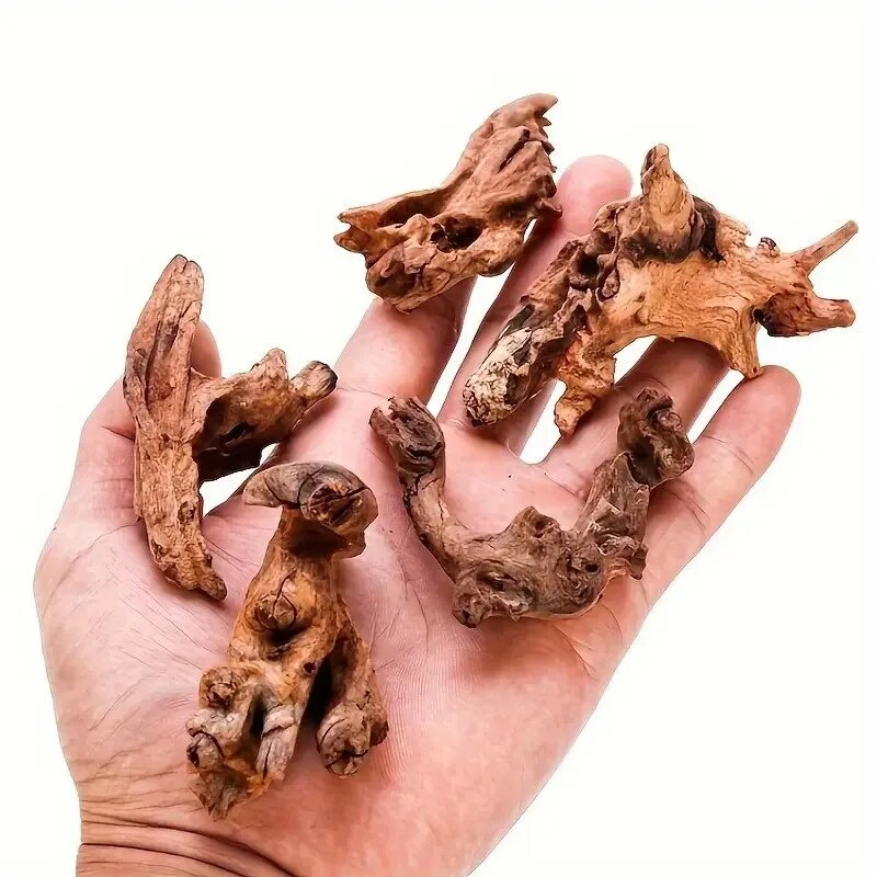Деревянная коряга для аквариума 3PCS 5-10CM