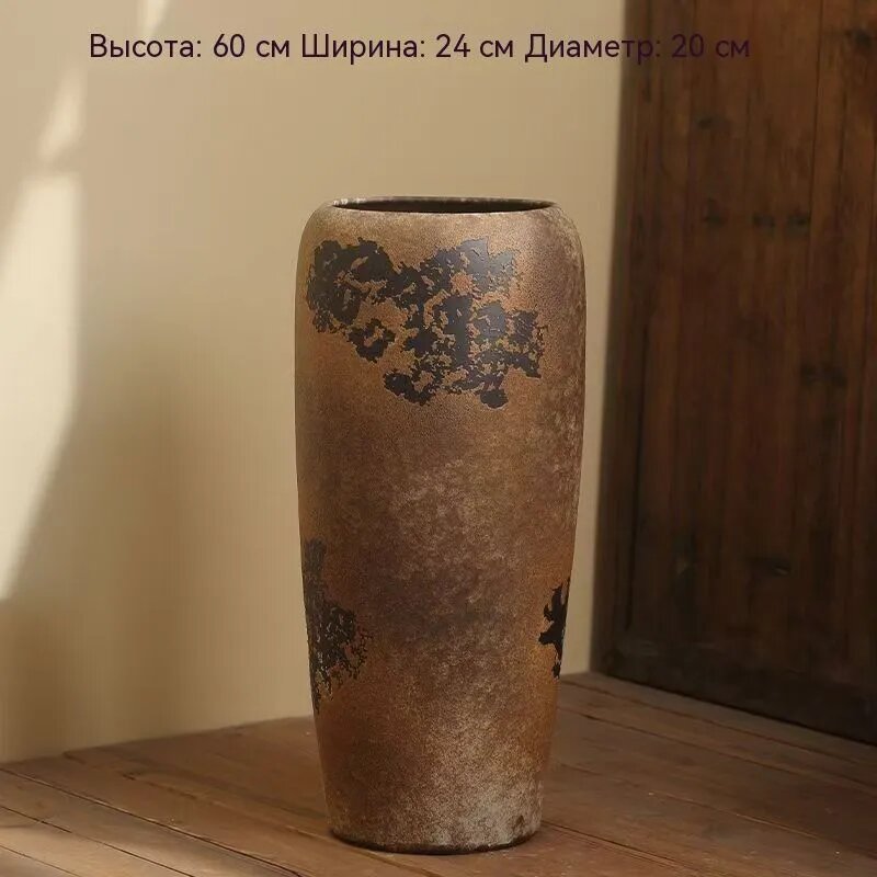 Ваза, 60.01 см , керамика, 1 шт