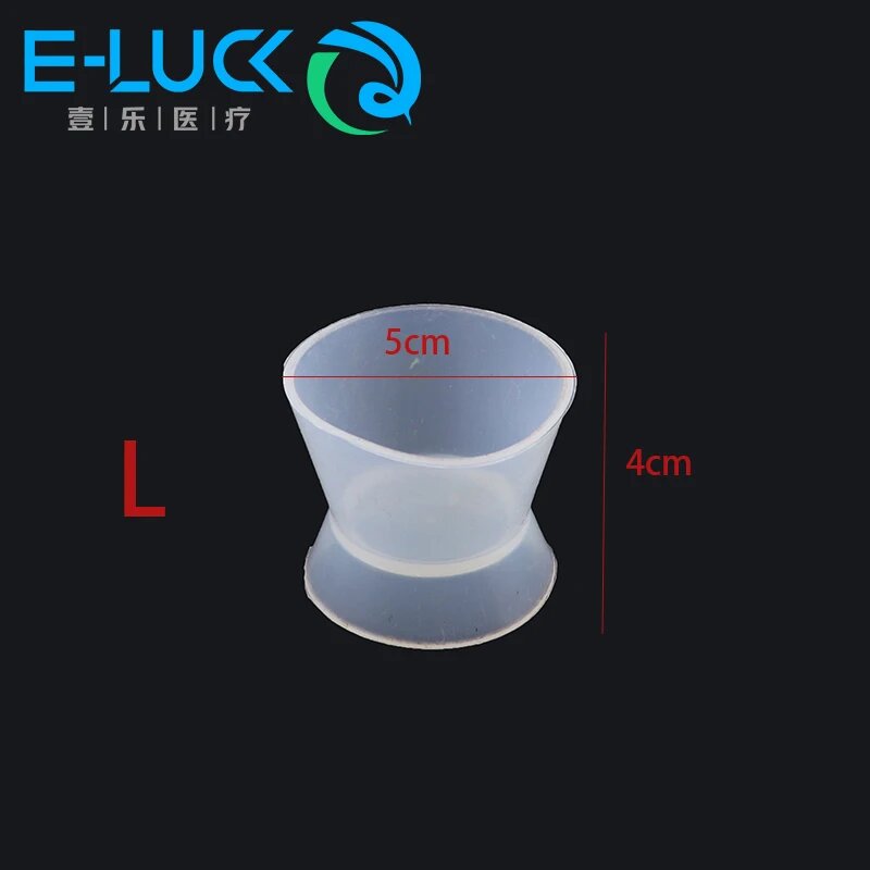 Е-LUCK Гибкая миска для смешивания, стоматология L 1PC