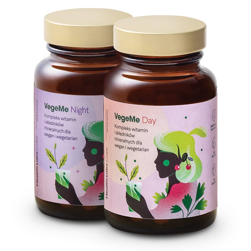 Эликсир для ухода за кожей Health Labs Care VegeMe Day And Night, биологически активная добавка к пище