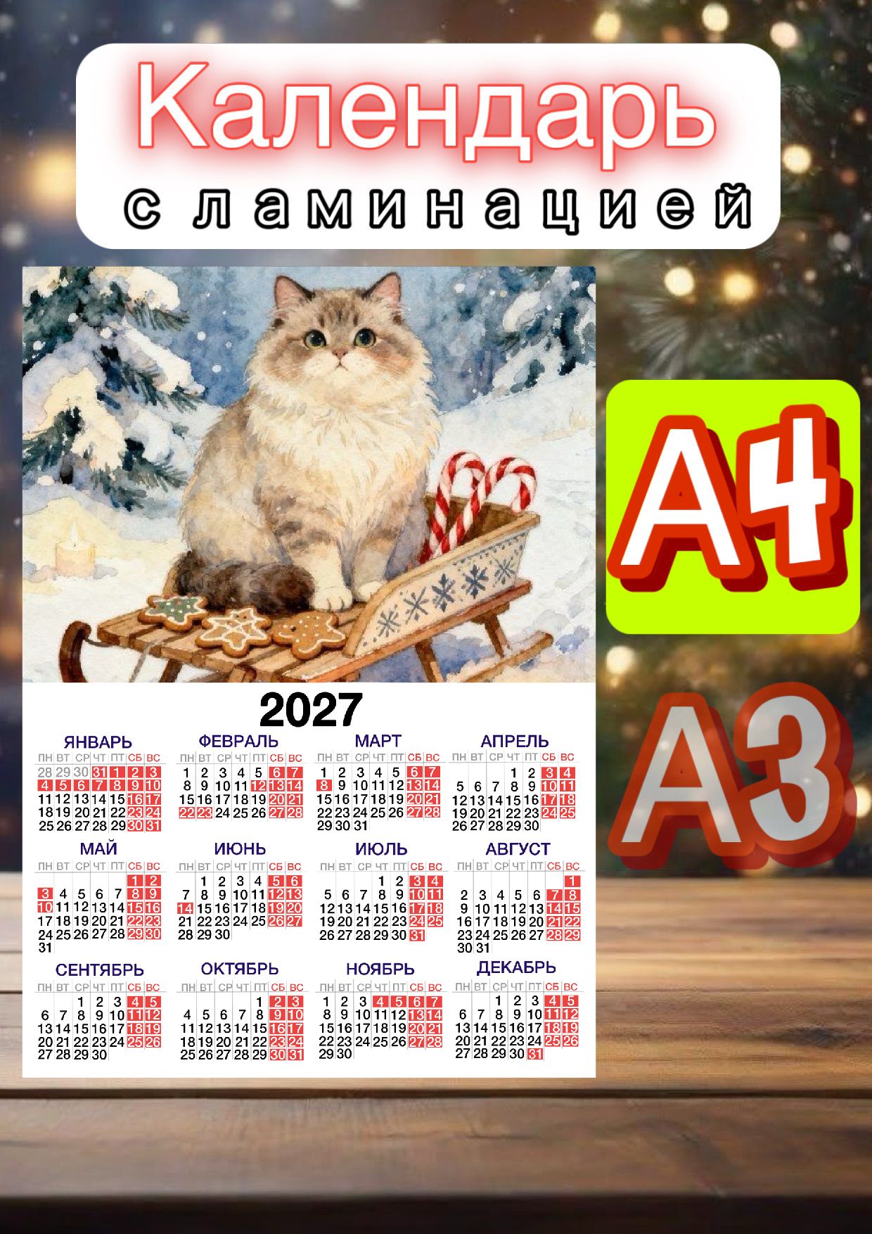 Календарь А4