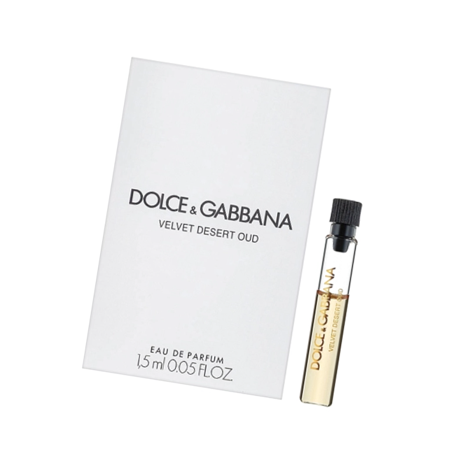 Парфюмерная вода Dolce Gabbana Velvet Desert Oud пробник 1.5 / Дольче Габбана Вельвет Десерт Уд сэмпл парфюма