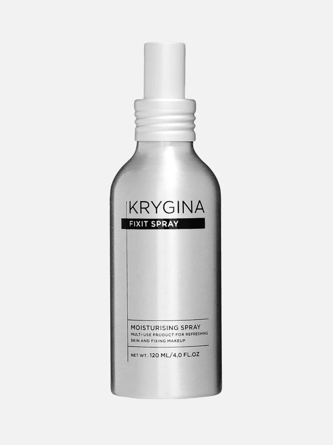 KRYGINA cosmetics Спрей фиксатор макияжа, праймер для лица под макияж Fixit Spray 3в1, 120 мл