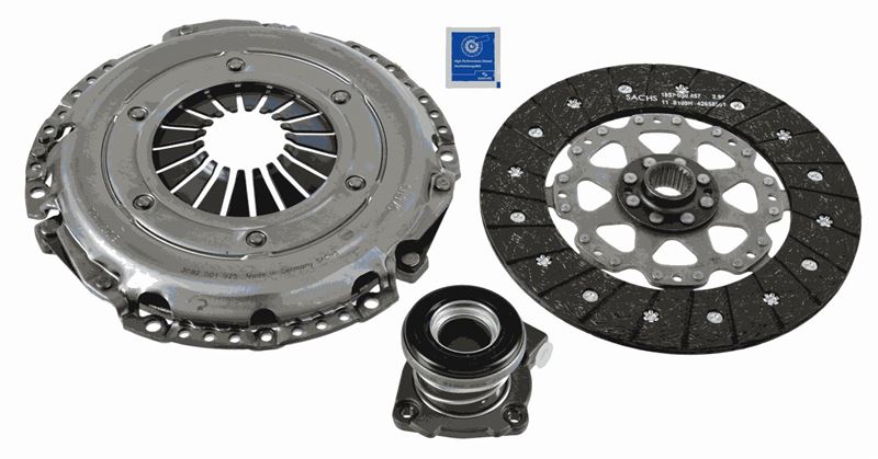 Комплект сцепления opel: signum 1.9 cdti, vectra c 1.9 cdti Sachs 3000990281 для Opel Signum, Vectra; Saab 9-3