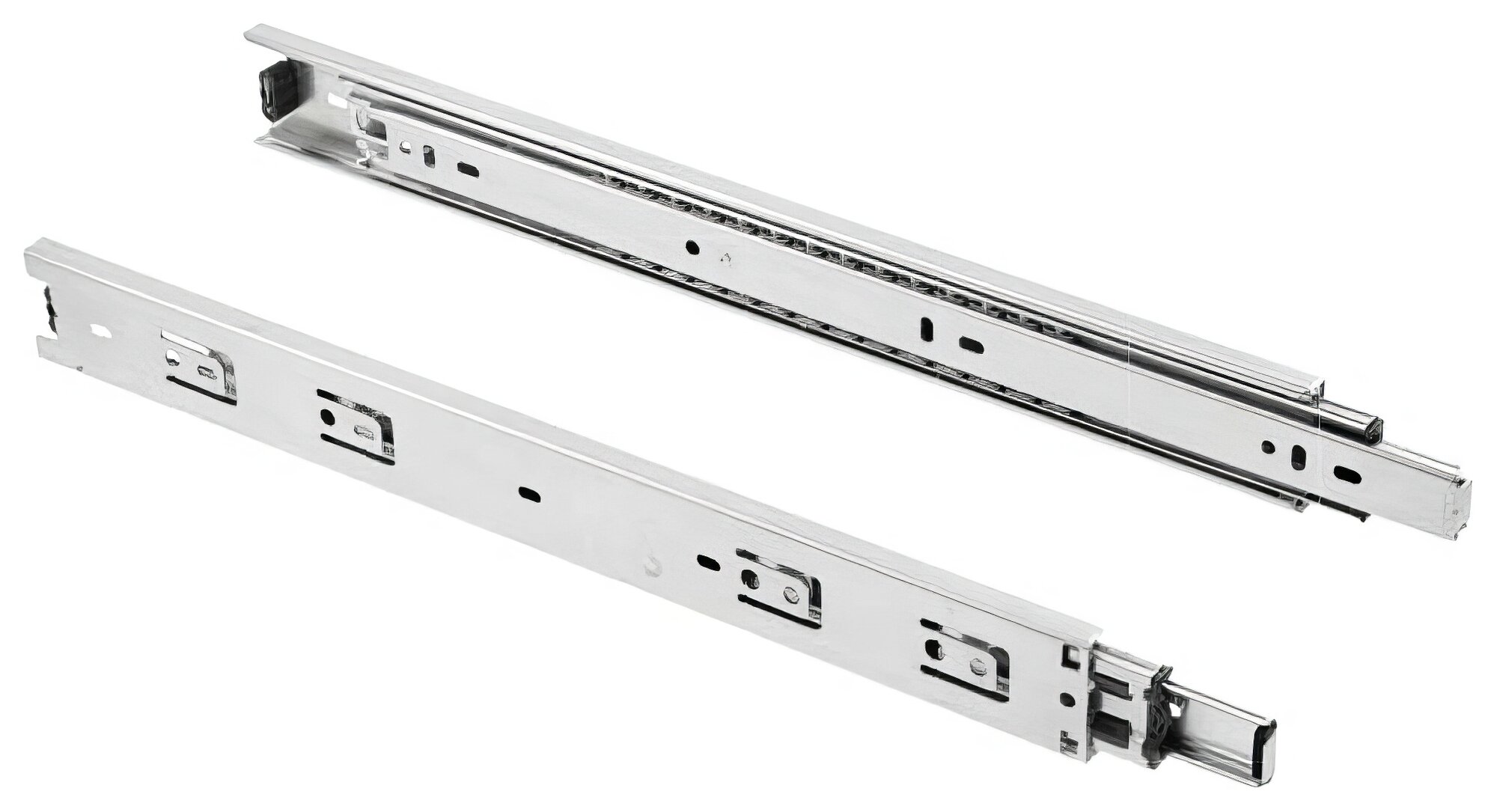 Шариковые направляющие полного выдвижения GTV 45х500 мм, 50 кг PK-PRO-H45-500