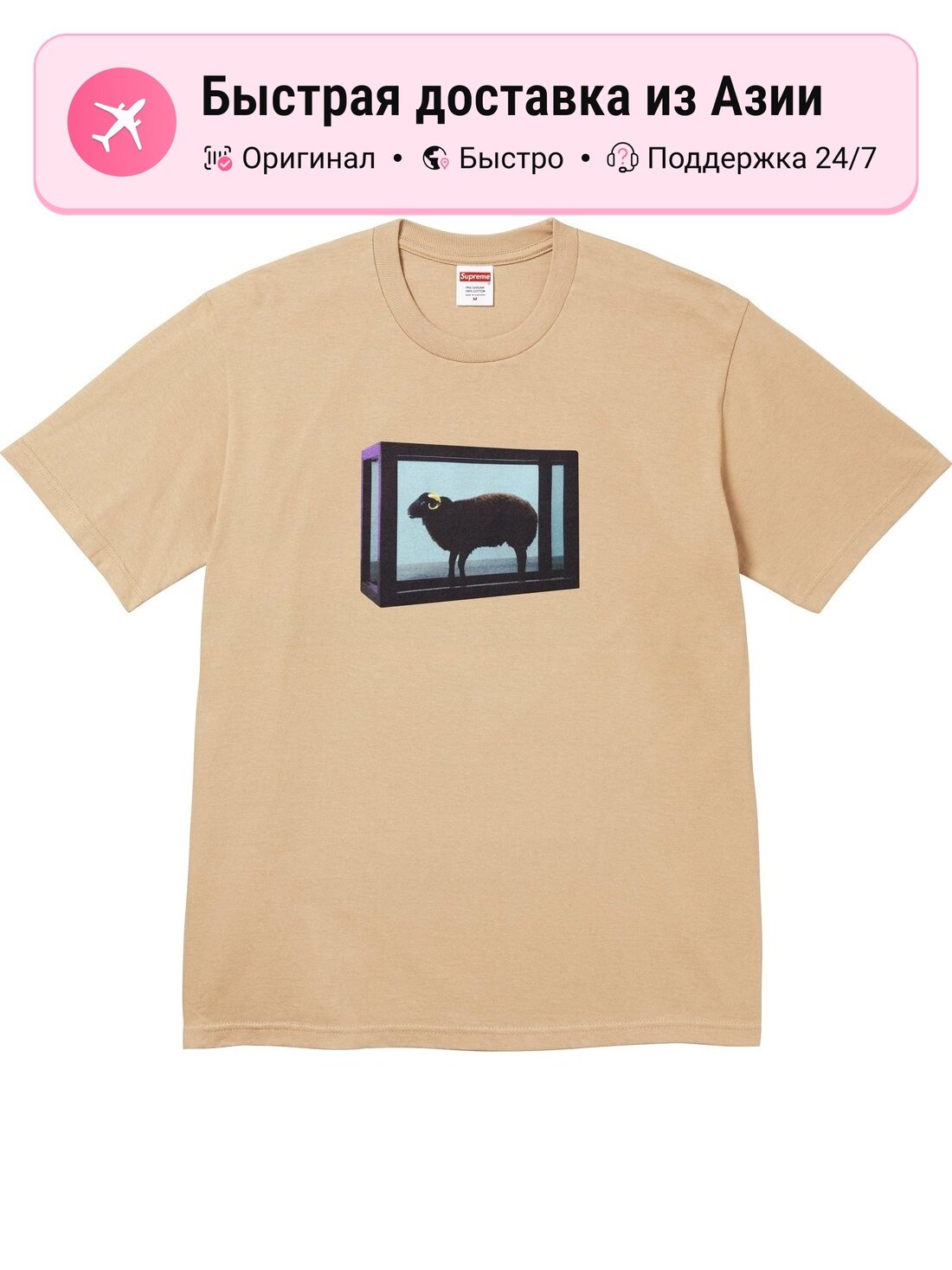 Футболка Supreme Supreme X Damien Hirst