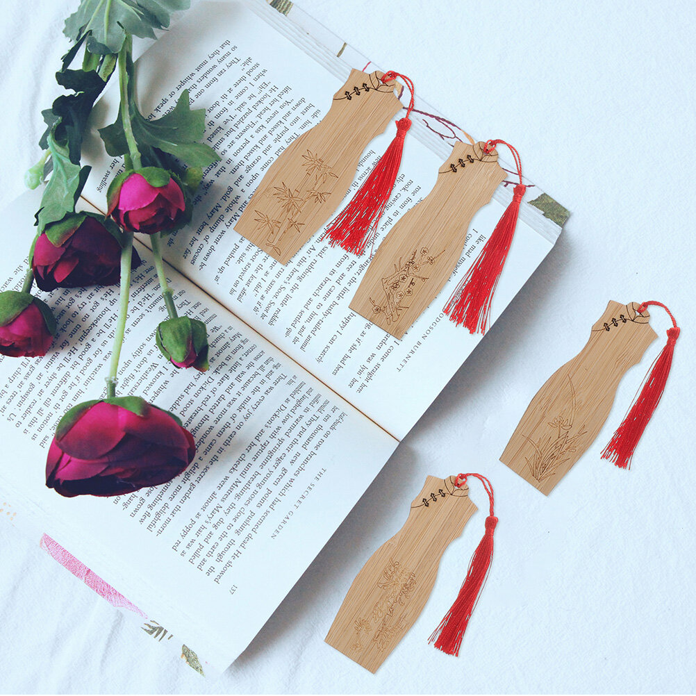 6 Штук Закладки Для Книг В Древнем Китайском Стиле Размер 11 2X4Cm