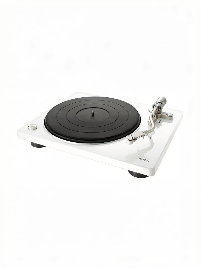 Denon DP-400 White, виниловый проигрыватель