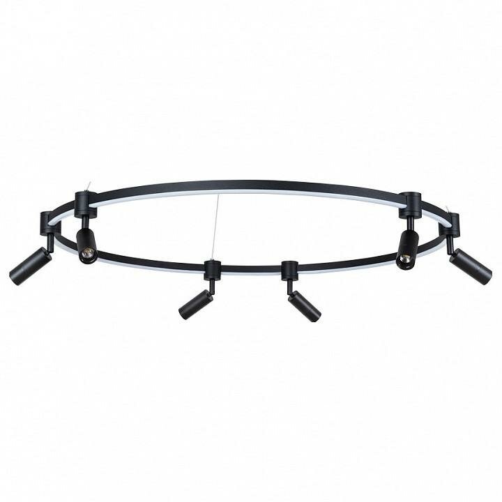 Люстра Arte Lamp R1ng A2186SP-1BK цвет плафона подвески Черный, цвет арматуры Черный