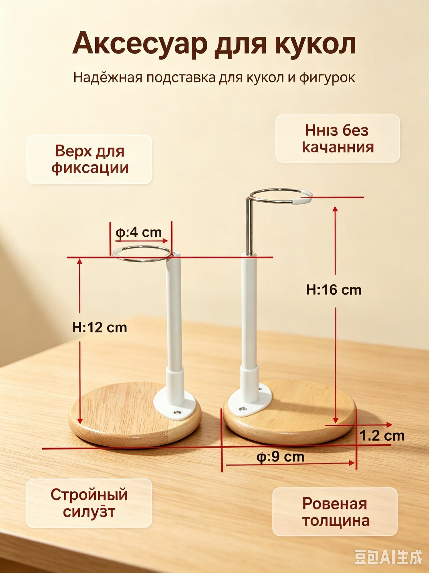 Подставки для кукол