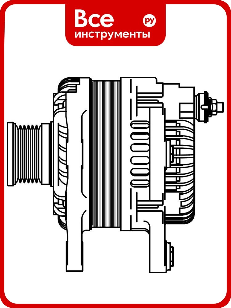 Генератор для автомобилей Nissan Juke F15 1.6 DIG-T 110A StartVOLT LG 1420