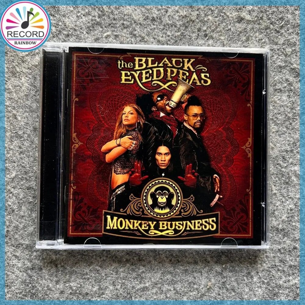 CD The Black Eyed Peas Monkey Business CD 1Z05223 запечатанный совершенно новый альбом