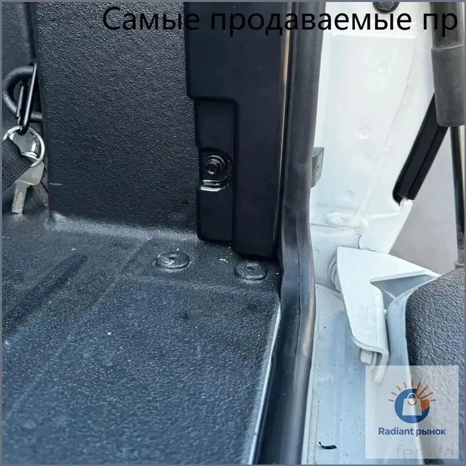 Уплотнитель автомобильный Great Wall Poer, задний, черный, 1 шт — фото 1