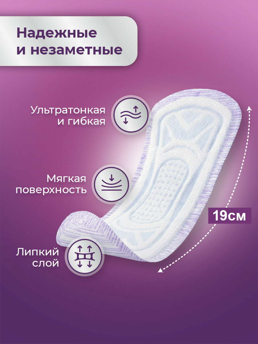 Прокладки урологические женские Depend Ультра Мини при недержании, 24 шт — фото 1