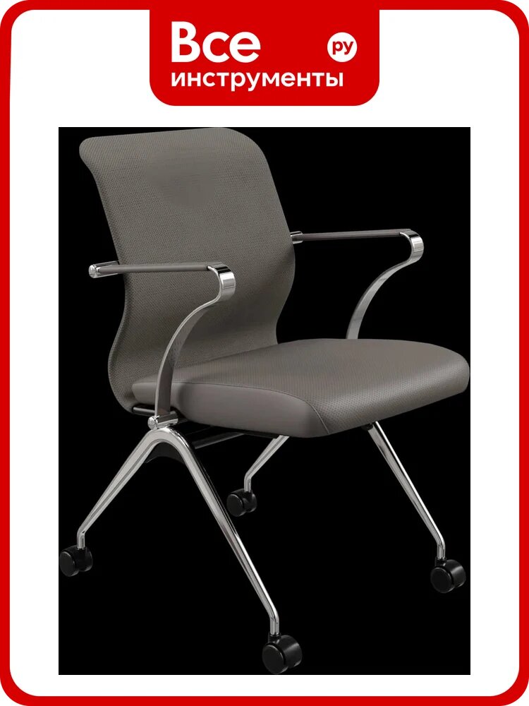 Кресло для персонала метта Sit 8 M4-9K - X2+Extra /Uh00/Wh12/K15cL(F53. W02) (Серый) z106.5D.1.663