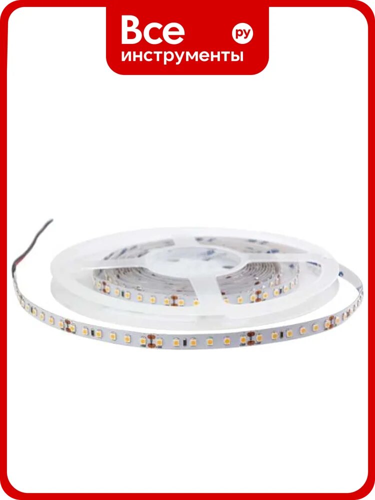 LED лента VARTON "ВАРТОН" 9,6W/m 24V 3000K 10m x8mm IP68 SMD3528 120 LED/м (упаковка 10м) VLS-68-096-3528-08-120-30