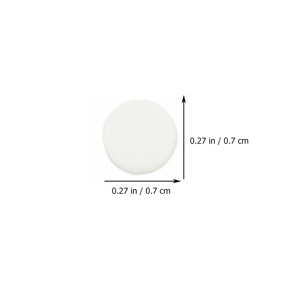 40 Штук Пробки Для Флейты Из Силикона Защита Инструмента 0.26X0.7Cm Белый