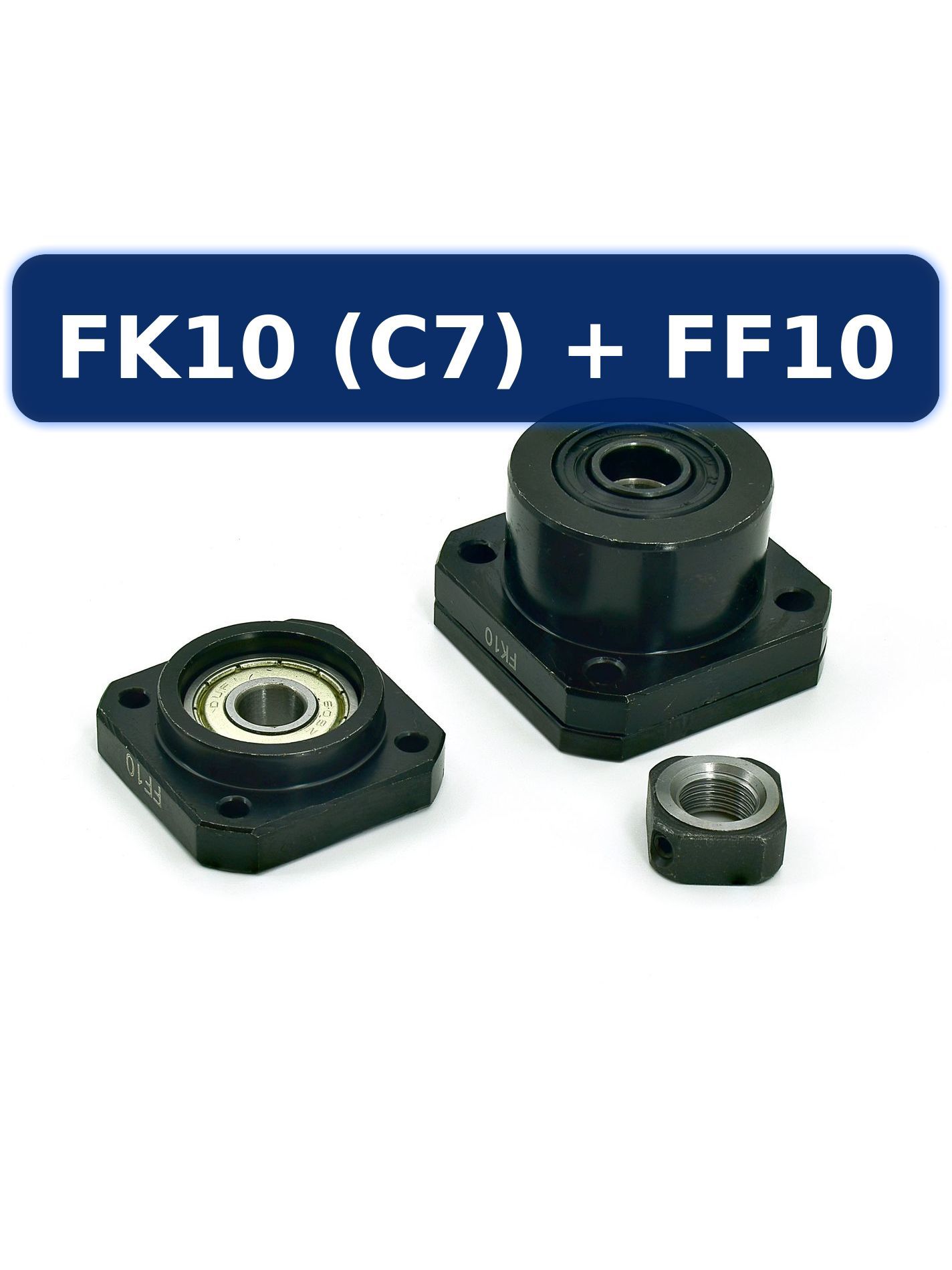 Комплект опор ШВП FK10 + FF10 класса C7