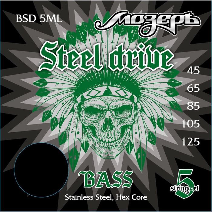 Мозеръ BSD-5ML Струны для 5-струнной бас-гитары