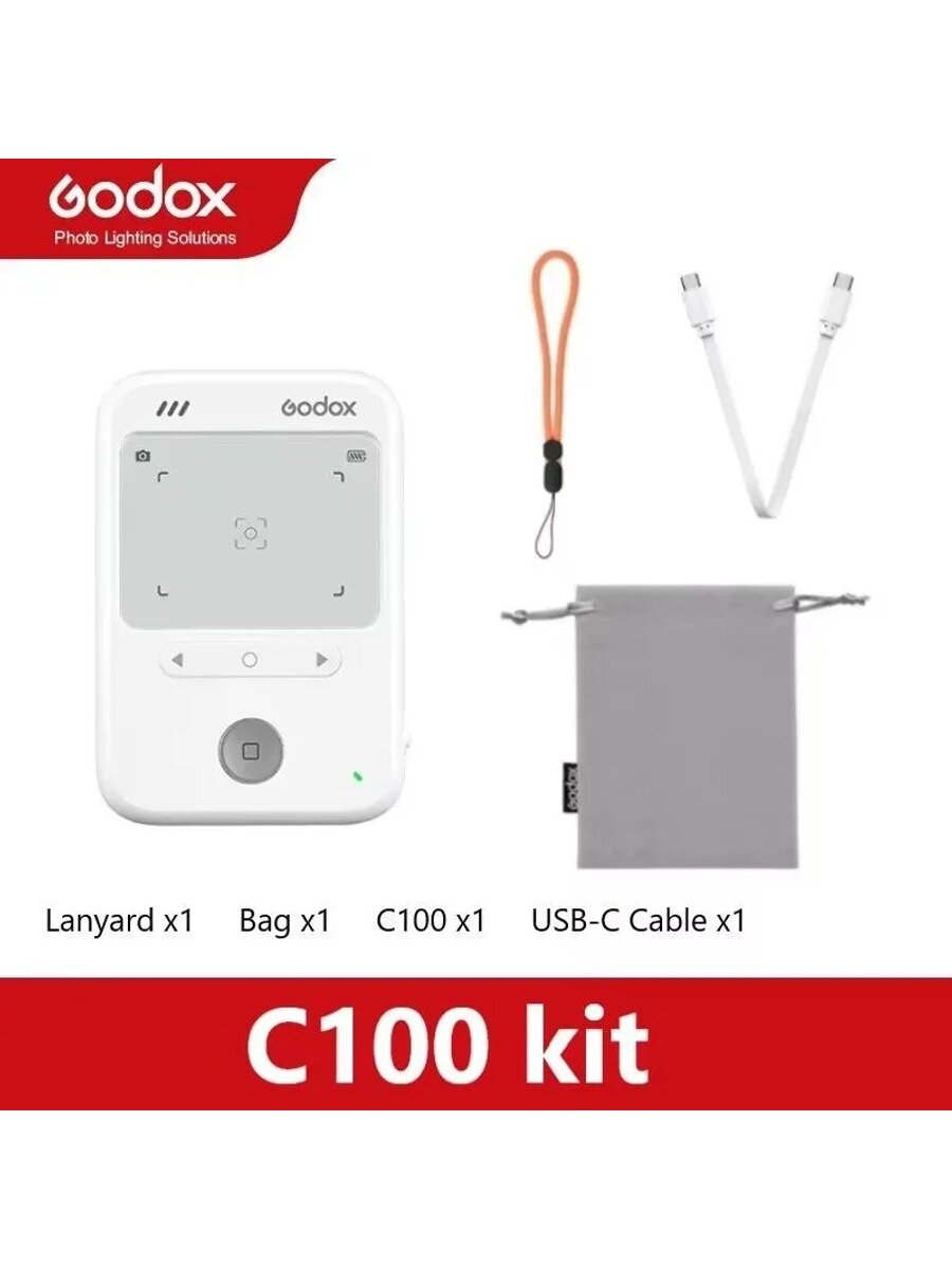 Godox C100 Мини-портативная ретро-камера CCD, прозрачная камера-видоискатель