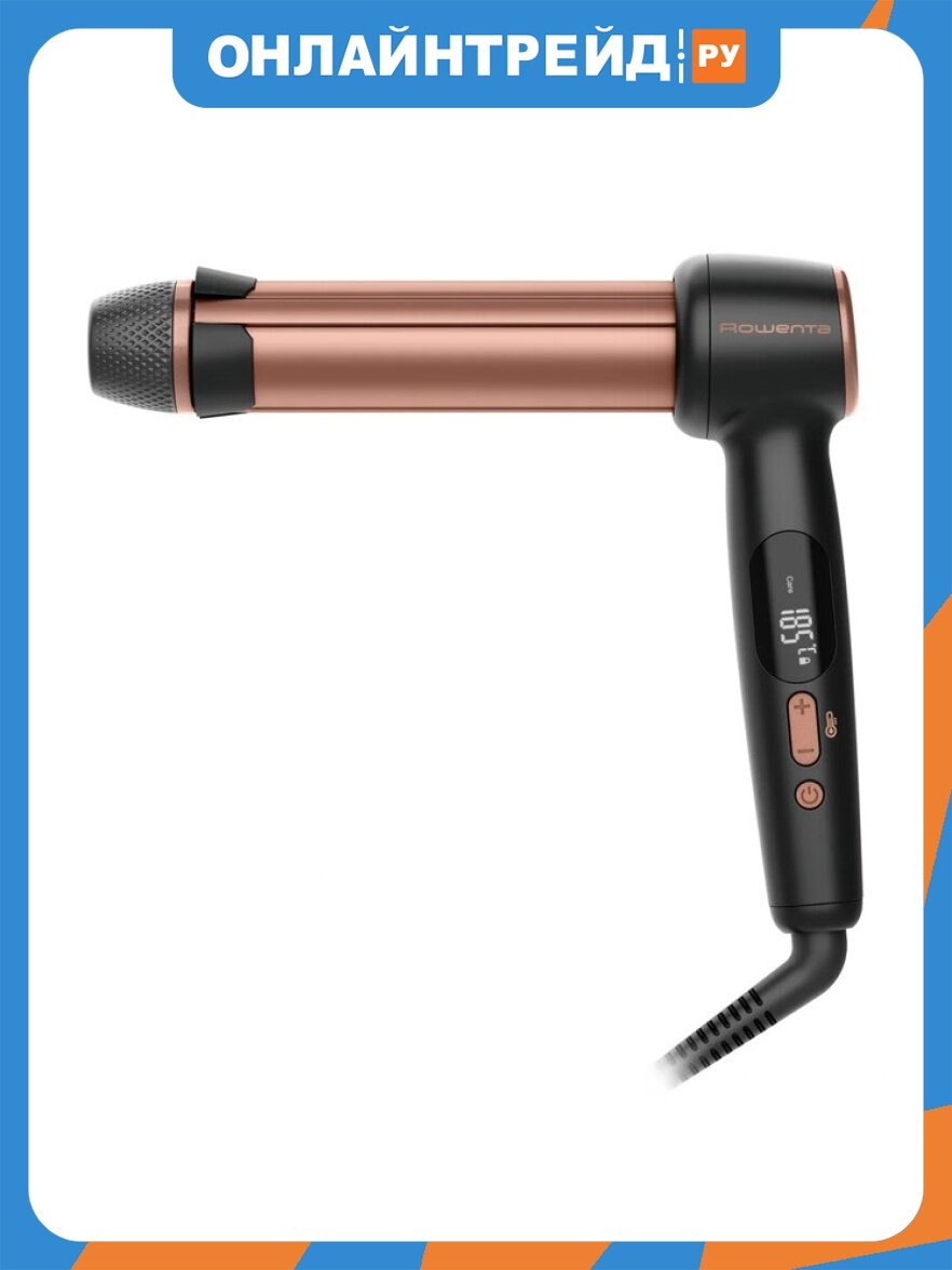 Плойка Rowenta Twist Curl CF4620E0, L-образная, 27/32/38 мм (1830009371)