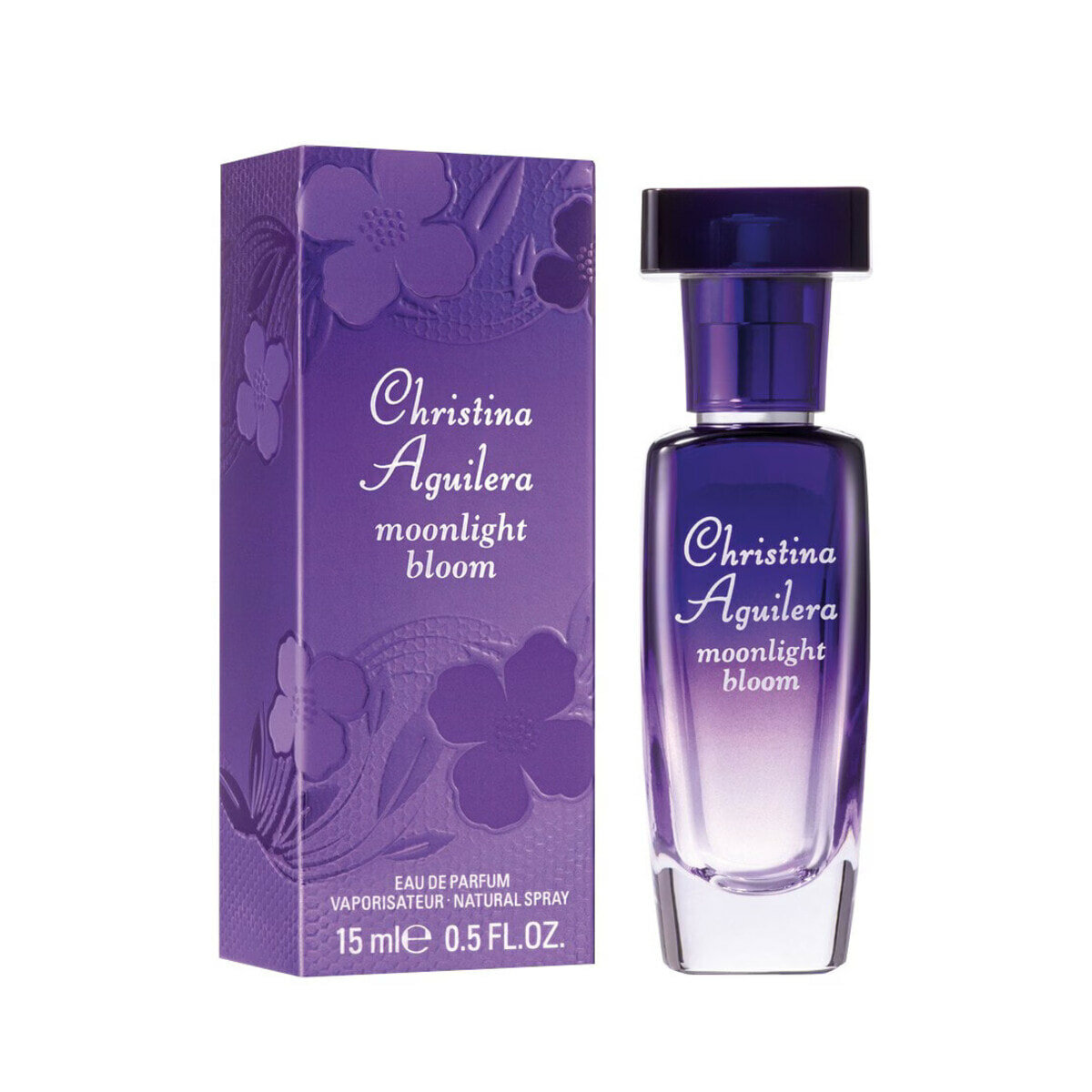 Парфюмерная вода Christina Aguilera Moonlight Bloom цветочный аромат для женщин, 15 мл
