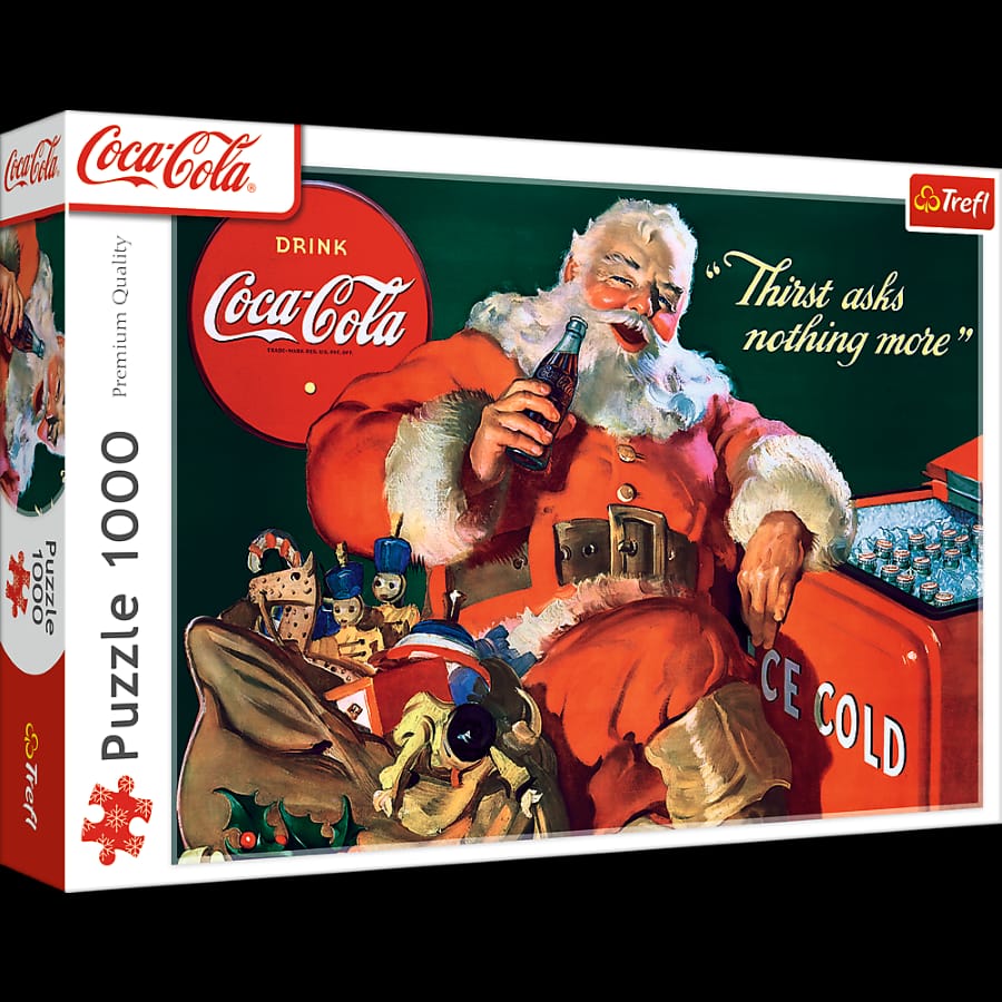 Пазл Trefl Coca-Cola Подарки от Санты, 1000 элементов, 68.3x48 см