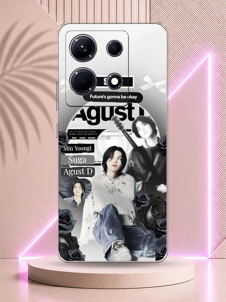 Чехол на Infinix Note 30 BTS Suga