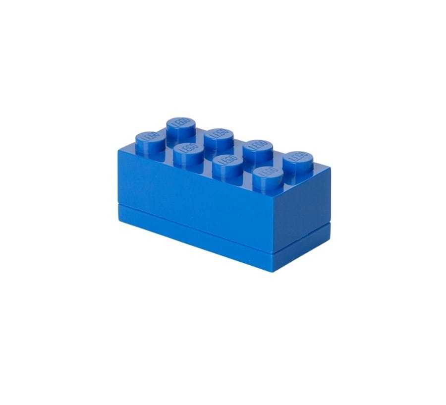 Подставка канцелярская LEGO Brick 8, синий, для детей