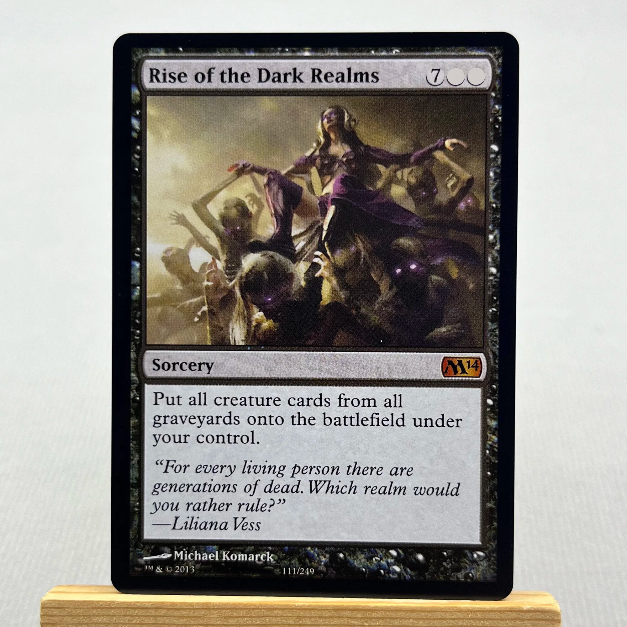Прокси-карты Magic: The Gathering DST M13 M14 HOP JOU LRW M10 M11 JUD NORMAL5/001 111) M14 (1PCS)