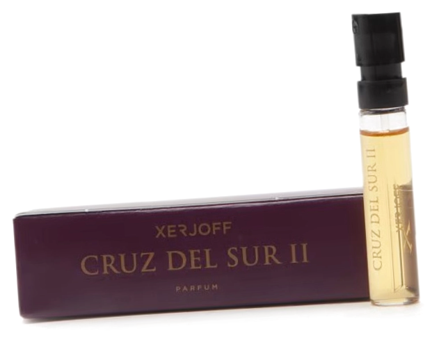 Ксерджофф Круз Дель Сур Ii аромат унисекс 2 мл - Xerjoff Cruz Del Sur Два миниатюра пробник
