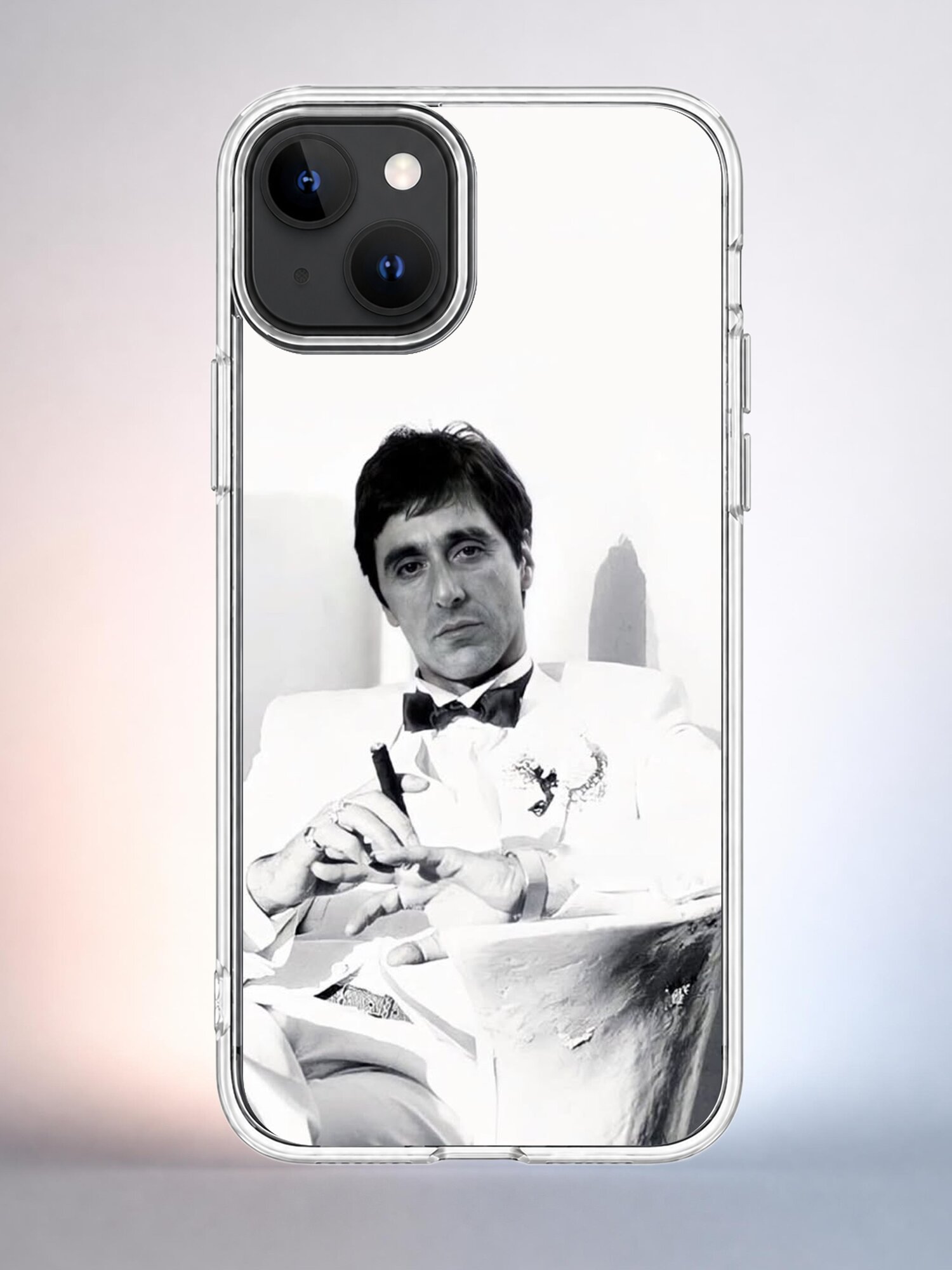 Чехол iphone 12 Мужчина в Y2K Indie Sleaze
