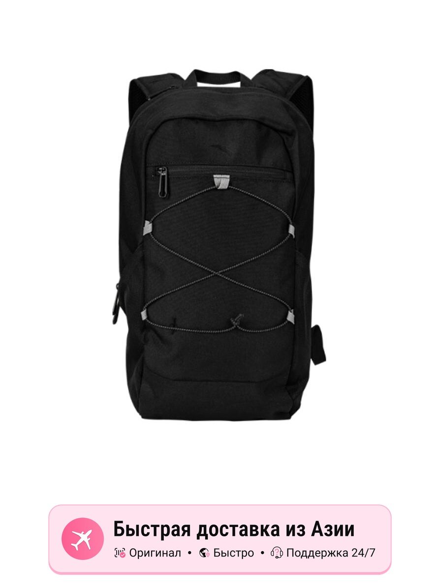 Текстильный рюкзак унисекс Anta Basic Black, basic black