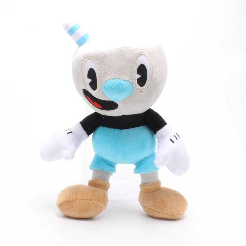 Мягкая игрушка Cuphead and Mugman, Магмэн, синего цвета