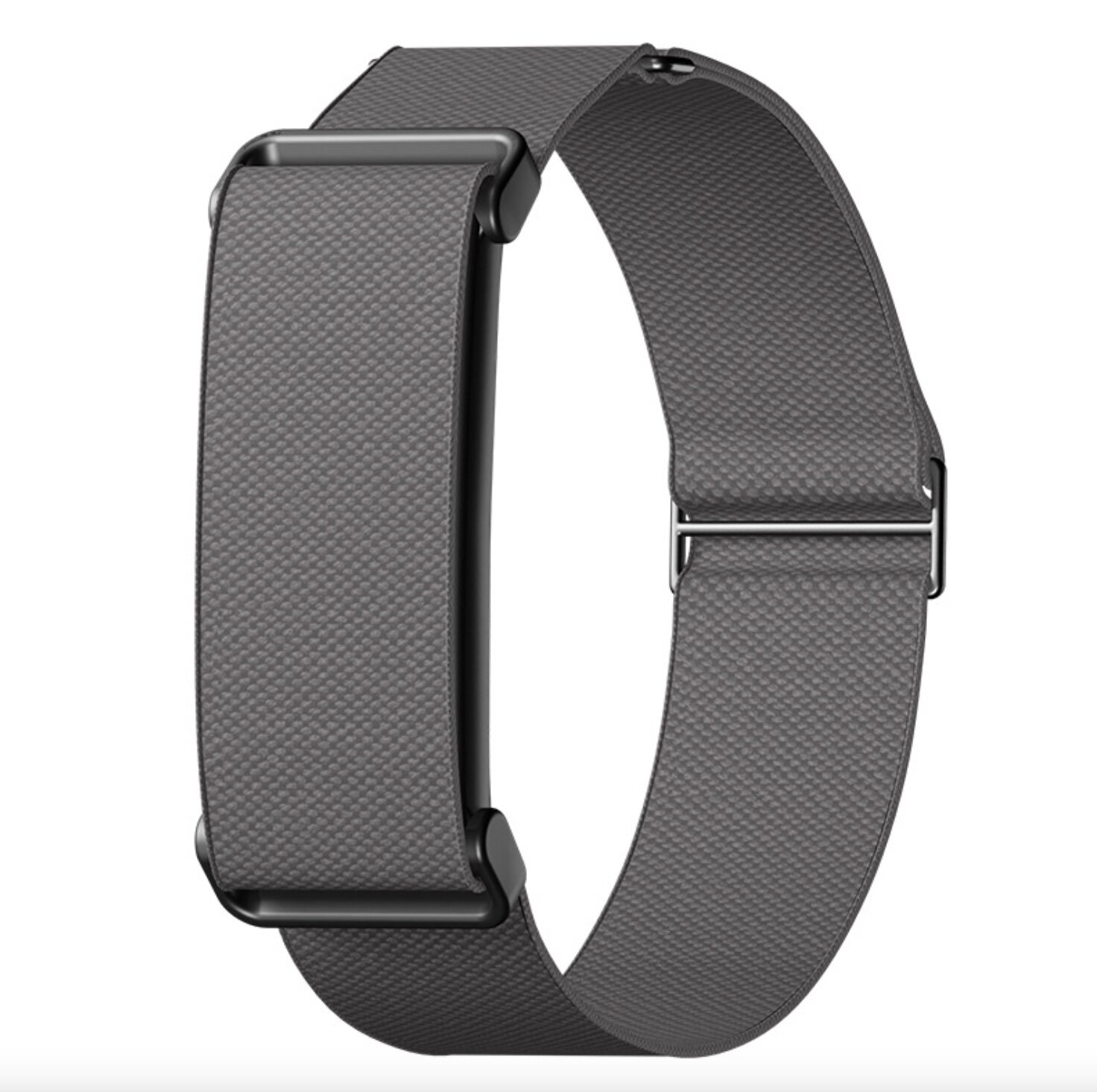 Сменный тканевый ремешок-браслет MyPads Di Tessuto для Google Fitbit Air из прочного, плотного, нейлона. Серый