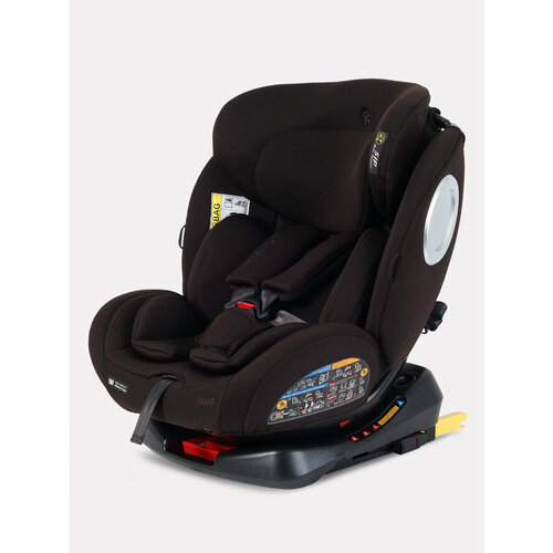 фото Автокресло детское rant basic yc06 twist next isofix (choco) группа 0+/1/2/3 (0-36 кг), коричневое