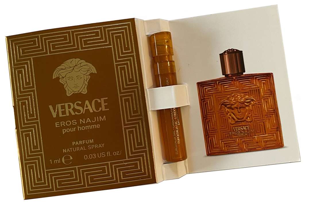 Духи Versace Eros Najim 1 миниатюра / Пробник парфюма Версаче Эрос Наджим / Сэмпл аромата