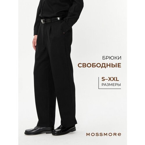 фото Брюки mossmore осень-зима 2026, размер s, черный black