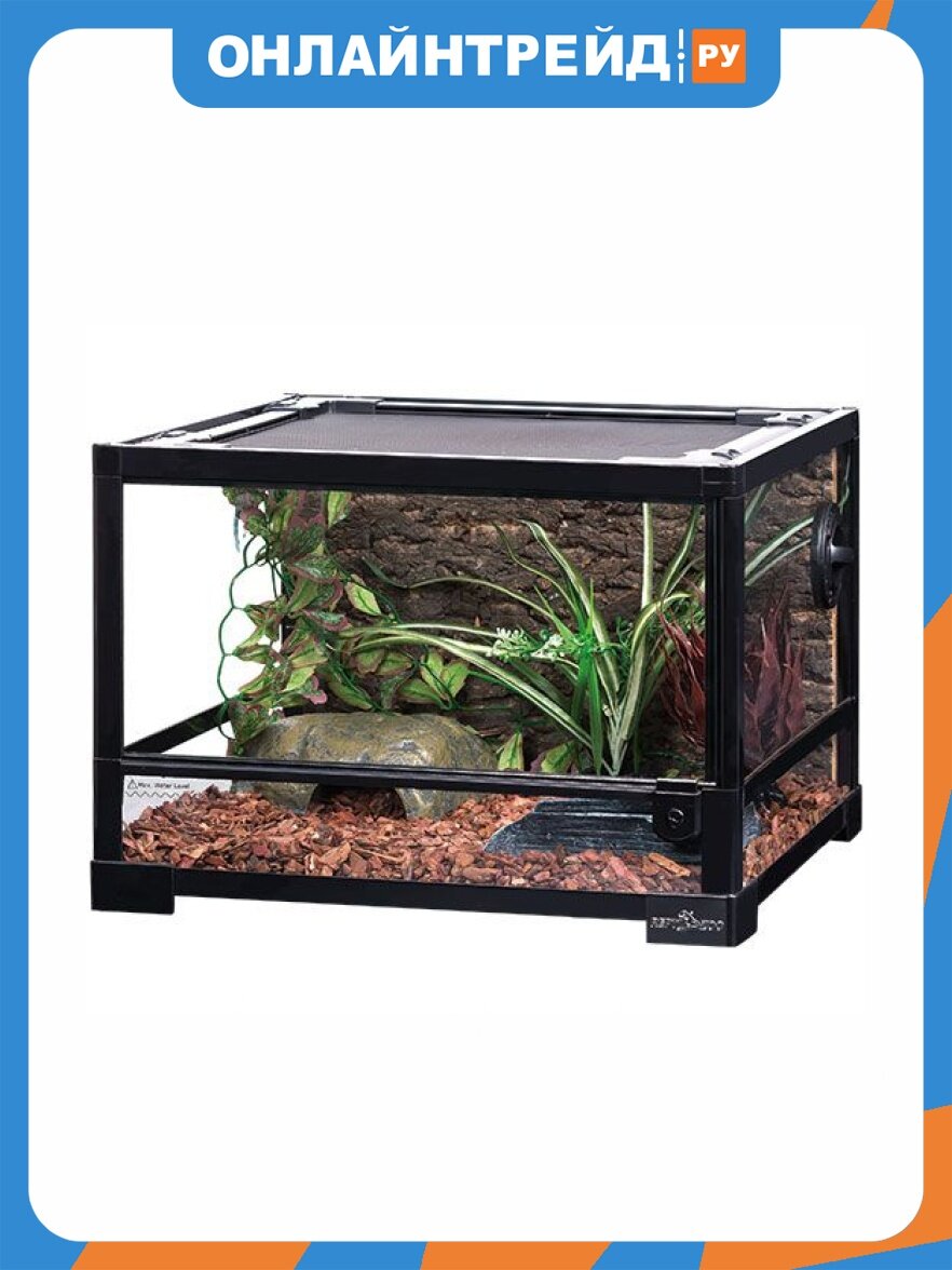 Террариум Repti-zoo 0116RKS сборный, с одной дверцей, 45*45*32 см