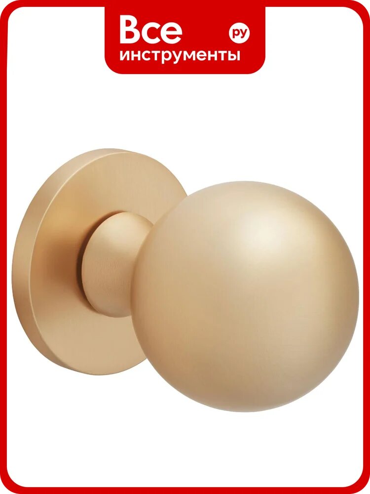 Комплект ручек Аллюр ALLUR ART COLLECTION "SFERA" MSG (59170) итальянское матовое золото 16559