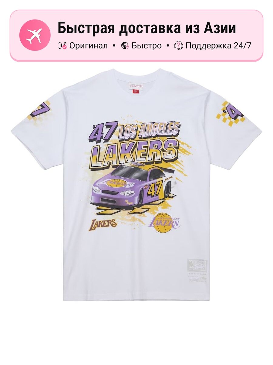 Футболка Mitchell & Ness Mitchell Ness x NBA Los Angeles Lakers
