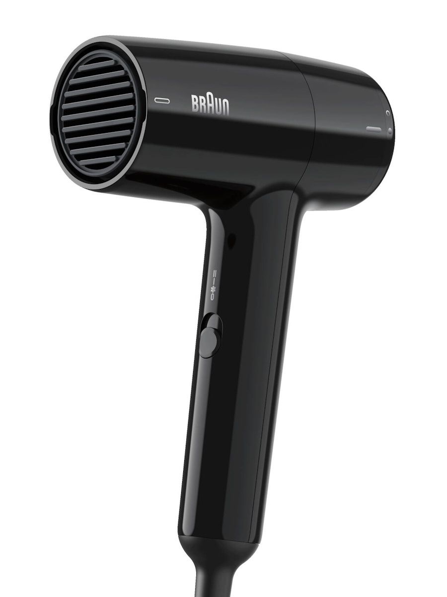 Фен для волос Hairdryer BRHD150E, 2 температурных режима, холодный воздух, 1800 Вт, скоростей 2, кол-во насадок 1, черный — фото 1
