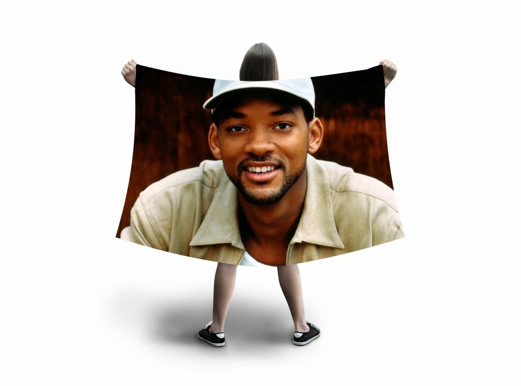 Флаг большой Уилл Смит, Will Smith №11