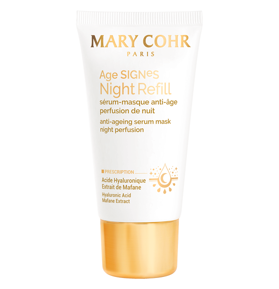 AGE SIGNES NIGHT REFILL SERUM MASK Сыворотка-маска ночная с эффектом ревитализации 50 мл.